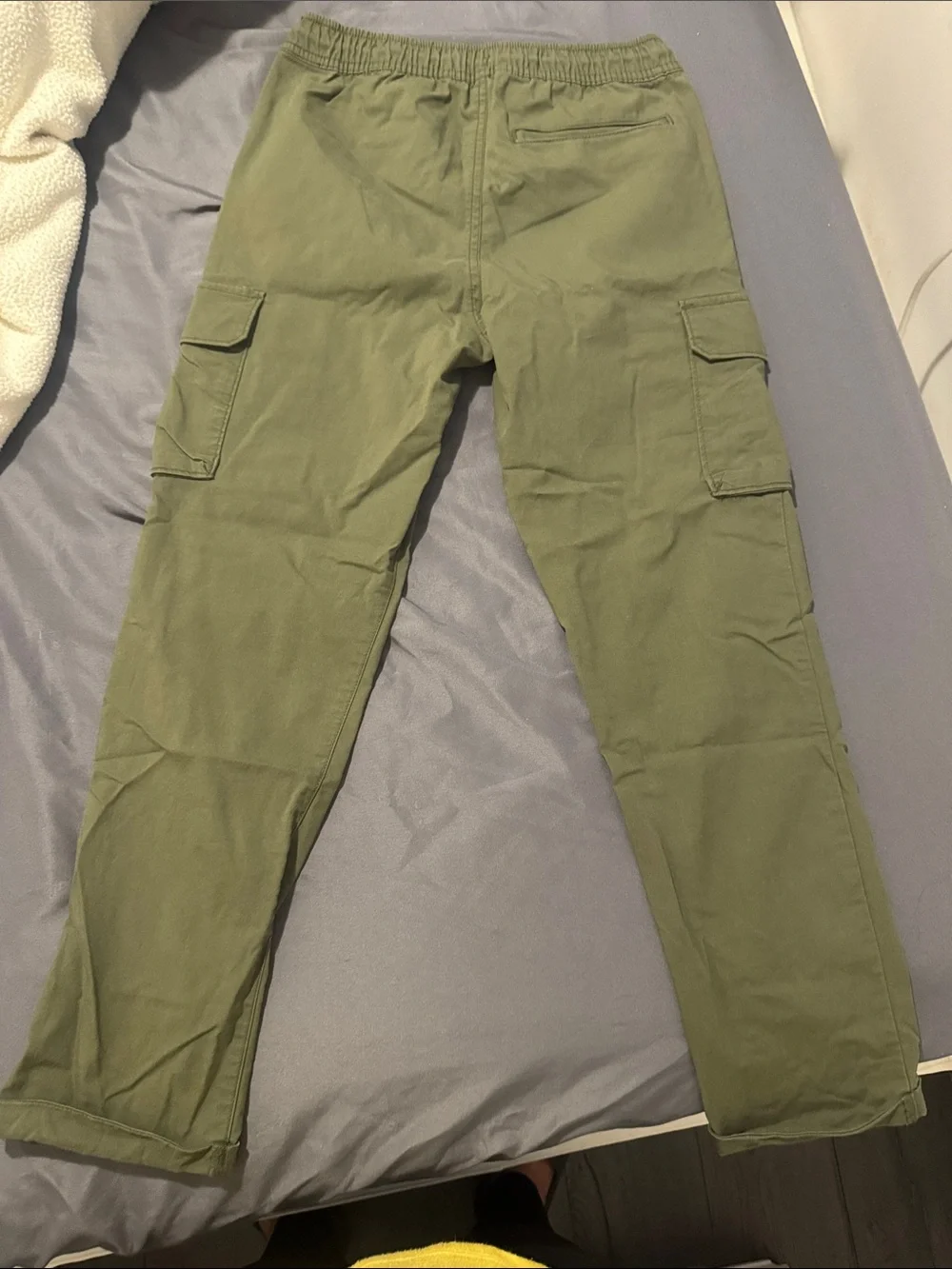 Old Navy Youth Olive Cargo Jogger Pants